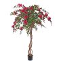 Konstgjord bougainvillea OFRA, äkta stammar, blommor, crossdoor, cerise, 180cm