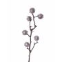 Konstgjord edeldistelgren ROBBY, silver, 80cm, Ø4cm