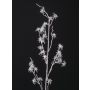 Konstgjord hamamelis-gren TOBY, glitter, silver, 100cm