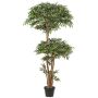 Konstgjord Ruscus NEOSHO i dekorativ kruka, naturstammar, 170cm