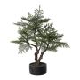 Konstgjord bonsai-rumsgran LONSA i dekorativ kruka, 100cm