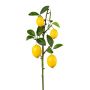 Dekorativ citrongren JALVEN med frukter, gul, 70cm