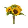 Konstblombukett solros CARVO, gul, 35cm, Ø25cm