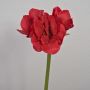 Dekorativ blomma amaryllis MARKUNO, röd, 65cm, Ø13cm