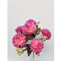 Dekorativ dahlia SALAMITUS på stativ, violett-aprikos, 30cm