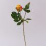 Konstgjord ros RENESMEE, gul-röd, 45cm, Ø6cm