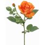 Konstblomma ros WAIOLA, orange, 65cm, Ø11cm
