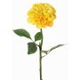 Konstgjord dahlia TINKALA, gul, 60cm, Ø12cm