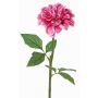 Konstgjord dahlia TINKALA, cerise, 60cm, Ø12cm