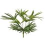 Konstgjord palm Washingtonia SAIMA på stödpinne, svårantändlig, 45cm
