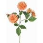 Dekorativ kvist, konstgjord dahlia QUINKA, persika, 70cm