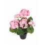 Konstblomma Geranium ELISABETTA i dekorativ kruka, rosa-cerise, 35cm