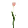 Konstgjord tulpan SIDRA, rosa, 65cm