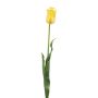Konstgjord tulpan SIDRA, ljusgul, 65cm