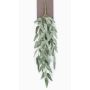 Konstgjord eukalyptus TRIWEN på stickpinne, hängande, grågrön, 75cm