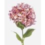 Konstgjord hortensia BRITTANY, persik-lila, 95cm, Ø28cm