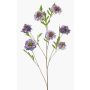 Konstgjord gren Scabiosa RUXTER, lila, 110cm, Ø7-9cm