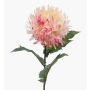 Konstgjord krysantemum SAXLER, rosa-cerise-vit, 60cm, Ø12cm
