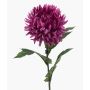 Konstgjord krysantemum SAXLER, lila, 60cm, Ø12cm