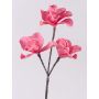 Magnoliagren av skumplast VERONA, cerise, 40cm, Ø10-14cm