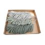 Konstgjorda palmblad Areca ALANEA, 15 stycken, petrol-mintgrön-vit, 45cm