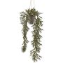 Dekorativ hängande hjortfarn i hängkruka DRIHER, dekorativ kruka, grön, 70cm