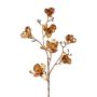 Konstblomma, magnoliagren JESTER, gammalt guld, 105cm