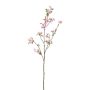 Konstgjord päronblomgren DROKLE med blommor, rosa, 110cm