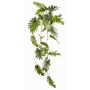 Konstgjord hängväxt Philodendron selloum SNALVI på stödpinne, 90cm