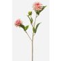 Konstgjord dalia-gren CEVAST, rosa-krämfärgad, 70cm, Ø7-8cm