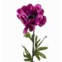Konstblomma anemon URASSAYA, violett, 45cm