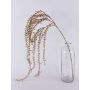 Konstgjord Rhipsalis-gren HASAN, glitter, guld, 120cm