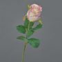 Konstblomma ros KLONI, rosa-krämfärgad, 50cm, Ø5,5cm