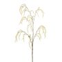 Konstgjord amarantgren PIATRA med blommor, krämfärgad, 100cm