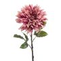 Dekorationsblomma, dahlia JESKA, gammaldagsrosa, antikrosa, 65cm