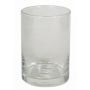 Ljuslykta i glas BRIAN, klar, 15cm, Ø10cm