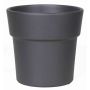 Orkidékruka MARIVAN, keramik, mat antracit, 12,5cm, Ø13,5cm