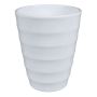 Orkidékruka IZEH, keramik, vit, 17cm, Ø14cm