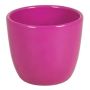 Liten blomkruka TEHERAN BASAR, keramik, cerise, 6cm, Ø7,5cm