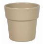Orkidékruka MARIVAN, keramik, beige, 12,5cm, Ø13,5cm