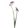 Konstgjord freesia-gren SVERINA, lila, 80cm