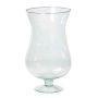 Glasvas KOFFI, med fot, klar, 30cm, Ø16cm