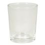 Te-ljushållare MALI, glas, transparent, 6,5cm, Ø5,5cm