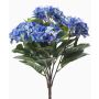 Konstgjord hortensia LAIDA på stativ, blå, 35cm