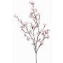 Konstgjord körsbärsblomgren PALS med blommor, rosa, 95cm