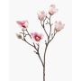 Konstblomma magnolia ANEU, rosa, 65cm, Ø7-8cm