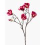 Konstblomma magnolia ANEU, cerise, 65cm, Ø7-8cm
