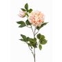 Stor konstblomma, pion ALEDIS, laxrosa, 100cm, Ø7-17cm