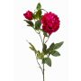 Stor konstblomma, pion ALEDIS, cerise, 100cm, Ø7-17cm