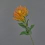 Konstblomma nålkudde Protea HERVAS, orange, 70cm, Ø12cm
